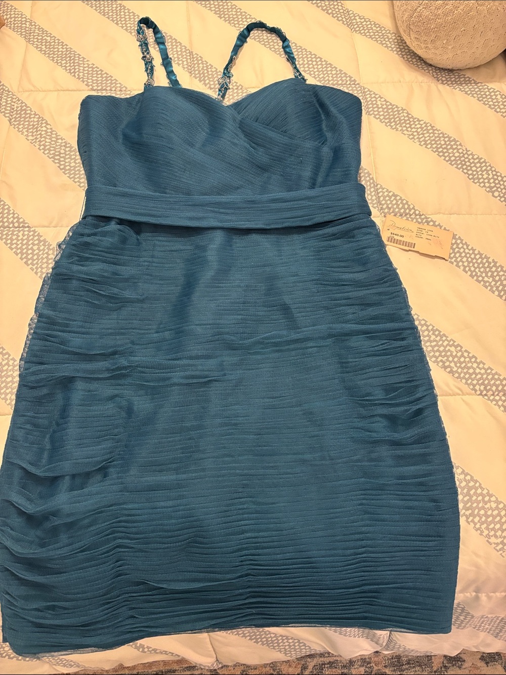 Fitted Teal Ruched Mini Dress with Sweetheart Bust